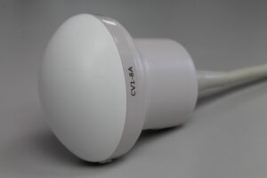 Fissure sur le dôme d'une sonde 3D