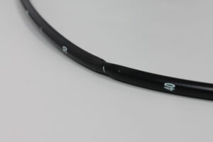 Bite marks on an TEE probe